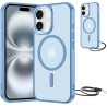 NEW'C Magnétique Coque pour iPhone 16 Plus (6,7 Pouces), Compatible avec MagSafe Antichoc Ultime avec Cordon – Magnétisme Puissa