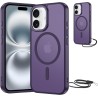 NEW'C Magnétique Coque pour iPhone 16 Plus (6,7 Pouces), Compatible avec MagSafe Antichoc Ultime avec Cordon – Magnétisme Puissa