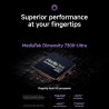 Xiaomi smartphone rougemi note 14 pro 5g,8+256gb,vert,caméra ia prograde 200mp,ip68,charge turbo 45w avec batterie 5110mah,fonct