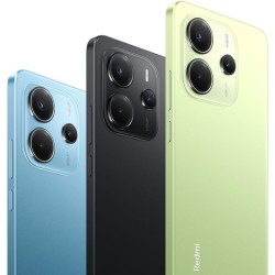 Xiaomi smartphone rougemi note 14,6+128gb,noir,système de caméra ia 108mp,batterie 5500mah,écran de soins oculiares 120hz,foncti