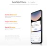 Xiaomi smartphone rougemi note 14,6+128gb,noir,système de caméra ia 108mp,batterie 5500mah,écran de soins oculiares 120hz,foncti