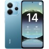 Xiaomi smartphone rougemi note 14,8+128gb,bleu,système de caméra ia 108mp,batterie 5500mah,écran de soins oculiares 120hz,foncti