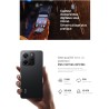Xiaomi smartphone rougemi note 14,8+128gb,bleu,système de caméra ia 108mp,batterie 5500mah,écran de soins oculiares 120hz,foncti