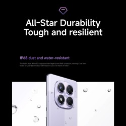 Xiaomi smartphone rougemi note 14 pro 5g,12+512gb,vert,caméra ia prograde 200mp,ip68,charge turbo 45w avec batterie 5110mah,fonc