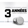 Energizer Pile LR44 (Lot de 12) - Bouton A76 - pour thermomètres, calculatrices, Montres, appareils médicaux - sans Mercure - Em