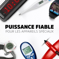 Energizer Pile LR44 (Lot de 12) - Bouton A76 - pour thermomètres, calculatrices, Montres, appareils médicaux - sans Mercure - Em