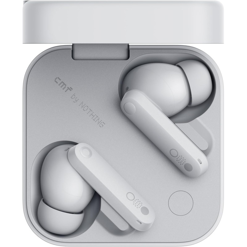 CMF BY NOTHING Buds Pro 2 Écouteurs sans Fil avec Son Hi-FI, 50 DB Suppression Active du Bruit Hybride, 6 micros HD, et Effet Au
