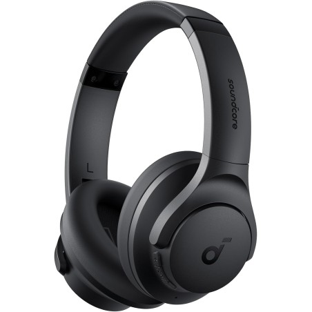 Soundcore q20i casque bluetooth sans fil rougeucteur de bruit hybride active by anker, casque over ear, jusqu'à 40 heures d'auto