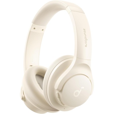 Soundcore q20i casque bluetooth sans fil rougeucteur de bruit hybride active by anker, casque over ear, jusqu'à 40 heures d'auto