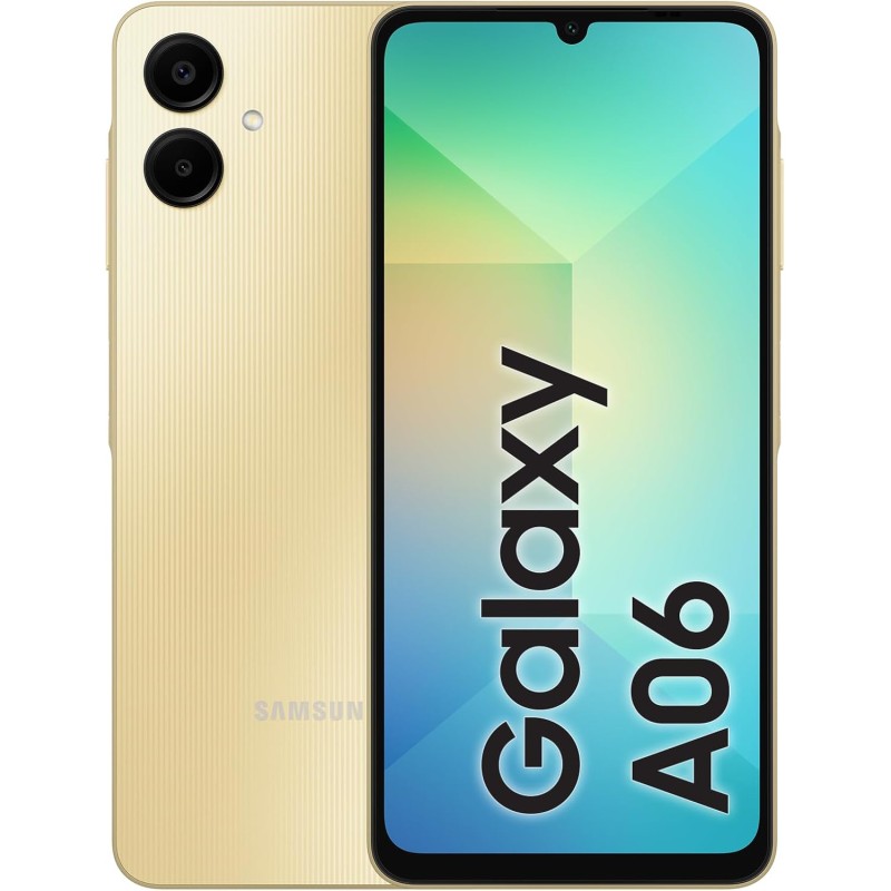 Samsung galaxy a06 4gb+64gb [version internationale] (or)