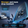 Oududianzi-Coque pour iPhone 15 Pro Max Compatible avec MagSafe Magnétique, Housse de Arrière Translucide Givrée PC, TPU Silicon