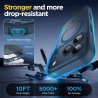 Oududianzi-Coque pour iPhone 17 Pro Compatible avec MagSafe Magnétique, Housse de Arrière Translucide Givrée PC, TPU Silicone Bu