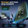 Oududianzi-coque pour iphone 15 pro max compatible avec magsafe magnétique, housse de arrière translucide givrée pc, tpu silicon