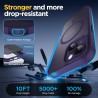 Oududianzi - Coque pour iPhone 15 Compatible avec MagSafe Magnétique, Housse de Arrière Translucide Givrée PC, TPU Silicone Bump