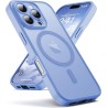 Oududianzi-Coque pour iPhone 16 Pro Max Compatible avec MagSafe Magnétique, Housse de Arrière Translucide Givrée PC, TPU Silicon
