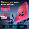 Oududianzi-Coque pour iPhone 16 Pro Max Compatible avec MagSafe Magnétique, Housse de Arrière Translucide Givrée PC, TPU Silicon