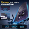 Oududianzi-Coque pour iPhone 16 Pro Max Compatible avec MagSafe Magnétique, Housse de Arrière Translucide Givrée PC, TPU Silicon