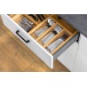GTV - Système de Tiroirs Axis Pro, Ensemble de Tiroirs, Extraction Totale, Amortissement Intégré, Charge 40 kg, Tiroir Coulissan