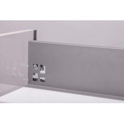 GTV - Système de Tiroirs Axis Pro, Ensemble de Tiroirs, Extraction Totale, Amortissement Intégré, Charge 40 kg, Tiroir Coulissan