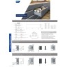 GTV - Système de Tiroirs Axis Pro, Ensemble de Tiroirs, Extraction Totale, Amortissement Intégré, Charge 40 kg, Tiroir Coulissan