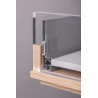GTV - Système de Tiroirs Axis Pro, Ensemble de Tiroirs, Extraction Totale, Amortissement Intégré, Charge 40 kg, Tiroir Coulissan