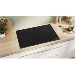 Bosch PIV831HB1E Série 6, Plaque Intégrée Induction 80 cm Noir