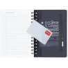 Legami - Agenda hebdomadaire Spiralata Small 2026, Moth, Special Edition, 12 mois petit, fermeture avec élastique, journal de ja