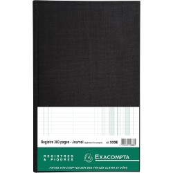 Exacompta - Réf. 33E - Paquet de 10 carnets à souche TRAITES NORMALISÉES NF K 11030-1 - 50 feuillets papier chèque amagnétique 9
