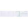Exacompta - Réf. 10E - 1 Carnet à souche REÇUS - 50 feuillets papier chèque amagnétique 95g/m2 Clairefontaine - Chaque feuillet 