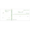 Exacompta - Réf. 25E - 1 Carnet à souche REÇUS - 50 feuillets papier chèque amagnétique 95g/m2 Clairefontaine - Chaque feuillet 