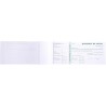 Exacompta - Réf. 42E - 1 Carnet à souche QUITTANCES DE LOYER - 50 feuillets papier chèque amagnétique 95g/m2 Clairefontaine - Ch