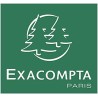 Exacompta - Réf. 40E - 1 "Carnet à souche QUITTANCES DE LOYER - 50 feuillets papier chèque amagnétique 95g/m2 Clairefontaine - C