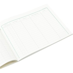 Exacompta - Réf. 5090E - 1 carnet de bord pour le suivi des déplacements - 64 pages - permet de consigner l'identité du conducte