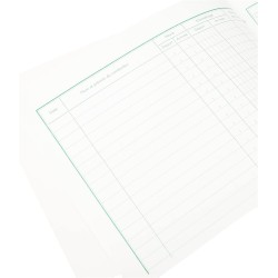 Exacompta - Réf. 5090E - 1 carnet de bord pour le suivi des déplacements - 64 pages - permet de consigner l'identité du conducte