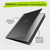 Rocketbook Fusion Agenda Non Daté Réutilisable, Taille Letter 21 cm x 29,7 cm, Gris - Objectifs, Calendrier Mensuel et Hebdomada