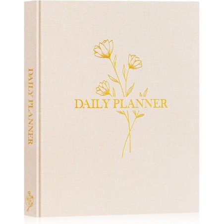 Lanpn agenda quotidien journalier, daily to do list planner planificateur liste de tâches non daté, planification journée journa