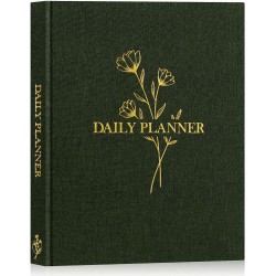 Lanpn Agenda Quotidien Journalier, Daily To Do List Planner Planificateur Liste de Tâches Non Daté, Planification Journée Journa