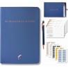 Planner Français de productivité, Semainier, Planning annuel mensuel journalier,agenda non daté, coffret cadeau stickers affirma