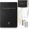 Planner Français de productivité, Semainier, Planning annuel mensuel journalier,agenda non daté, coffret cadeau stickers affirma