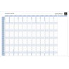 EXACOMPTA Planning annuel magnétique 90x59cm vendu en kit avec de nombreux accessoires