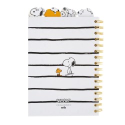 Grupo Erik - Carnet de Notes A5 Snoopy avec Intercalaires, 160 Pages | Notebook, Bullet Journal, Carnet Spirale