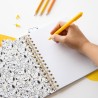 Grupo Erik - Carnet de Notes A5 Snoopy avec Intercalaires, 160 Pages | Notebook, Bullet Journal, Carnet Spirale