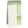 OFFCUP Bloc de Planification Hebdomadaire, 1pc A5 To-Do List de Taches 52 Feuilles (104 Pages), Blocs Note Agenda Quotidien Non 