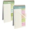 OFFCUP Bloc de Planification Hebdomadaire, 2pcs A5 To-Do List de Taches 52 Feuilles (104 Pages), Blocs Note Agenda Quotidien Non