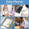 OFFCUP Bloc de Planification Hebdomadaire, 2pcs A5 To-Do List de Taches 52 Feuilles (104 Pages), Blocs Note Agenda Quotidien Non