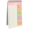 OFFCUP Bloc de Planification Hebdomadaire, 1pc A5 To-Do List de Taches 52 Feuilles (104 Pages), Blocs Note Agenda Quotidien Non 