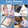 OFFCUP Bloc de Planification Hebdomadaire, 2pcs A5 To-Do List de Taches 52 Feuilles (104 Pages), Blocs Note Agenda Quotidien Non