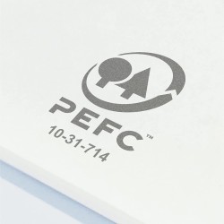 Exacompta - 15416E - Agenda de poche Journal 15 quadrillé Plastique - Fermeture par élastique - 9 x 14,6 cm - Janvier à décembre
