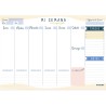 Planificador Semanal A4, para Escritorio - Regalo Original Mi Semana Más Organizada. Agendas, Planificadores y Calendarios Seman