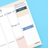 Planificador Semanal + Planificador Mensual - Pack de 2 planners A4, Planning de Escritorio. Agendas, Planificadores y Calendari